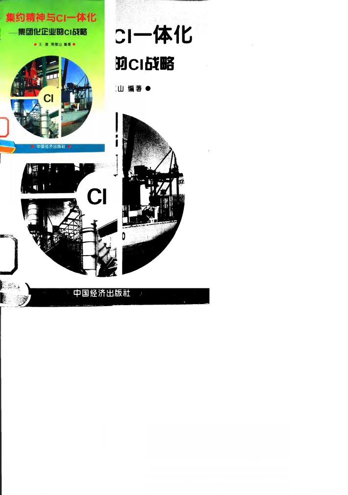 集约精神与CI一体化 集团化企业的CI战略 封面