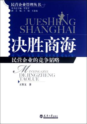决胜商海  民营企业的竞争韬略 封面