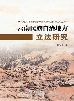 云南民族自治地方立法研究 封面