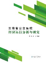 云南省公立医院经济运行分析与研究 封面