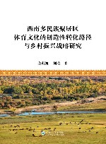 西南多民族聚居区体育文化的创造性转化路径与乡村振兴战略研究 封面