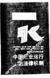 中国企业运行的法律机制 封面