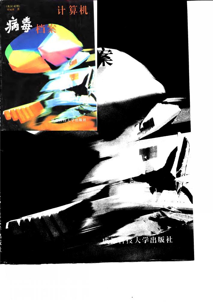 计算机病毒档案  英汉对照 封面