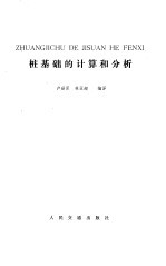 桩基础的计算和分析 封面
