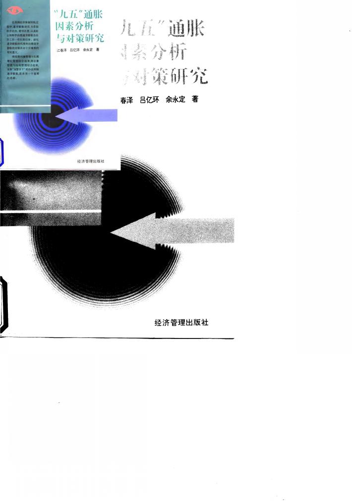 “九五”通胀因素分析与对策研究 封面