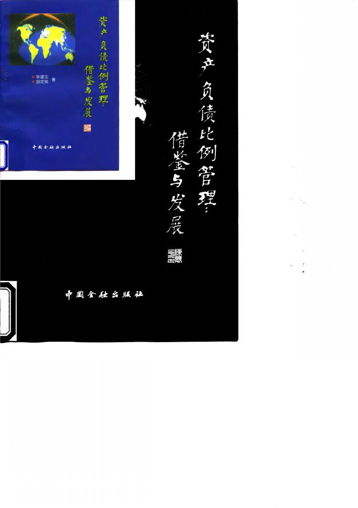 资产负债比例管理  借鉴与发展 封面