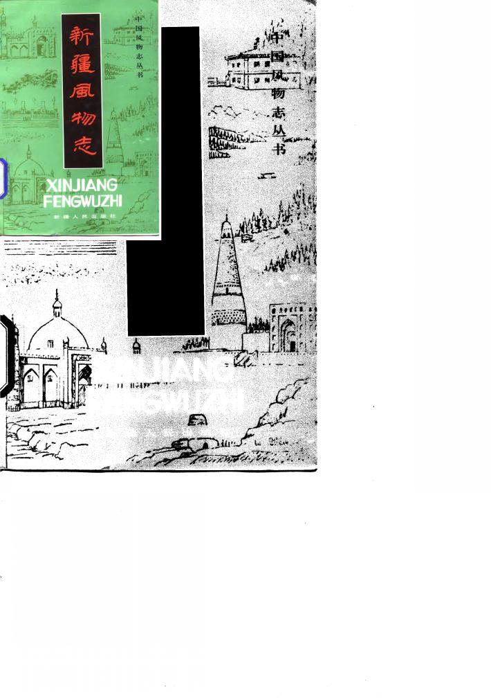 新疆风物志 封面