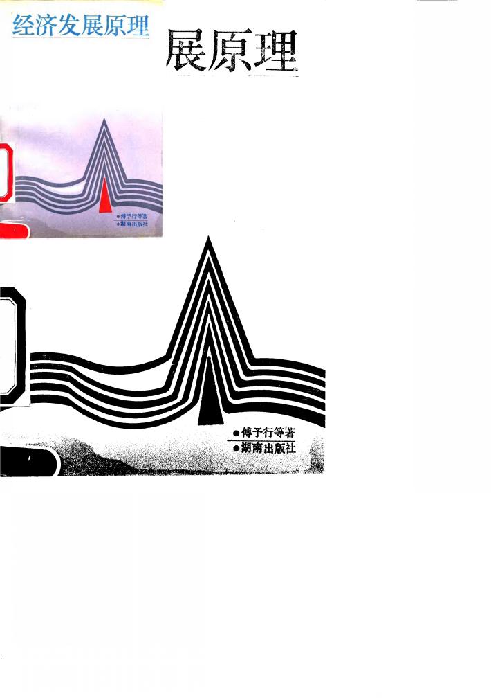 经济发展原理 封面