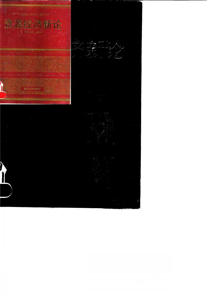 资源经济新论 封面