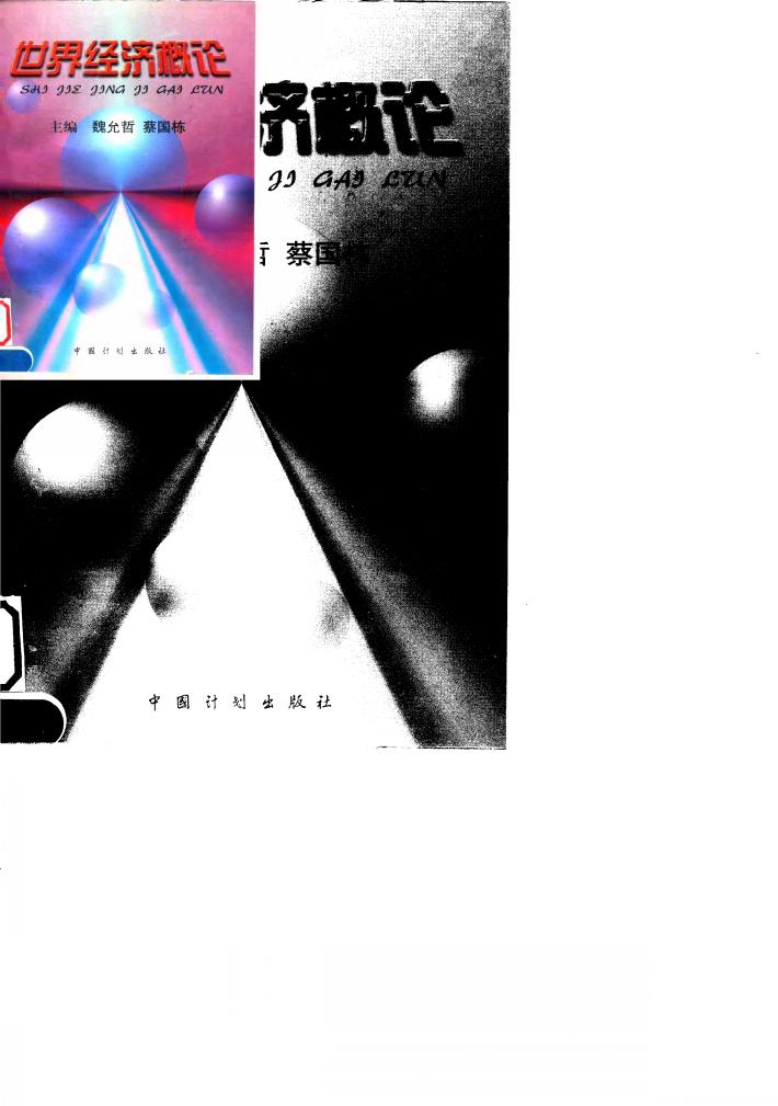 世界经济概论 封面