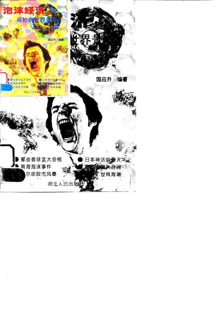 泡沫经济  奇妙的世界景观 封面