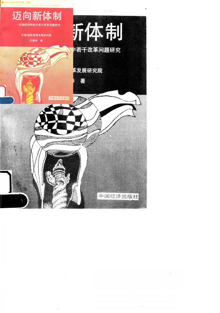 迈向新体制  中国经济转轨中若干改革问题研究 封面