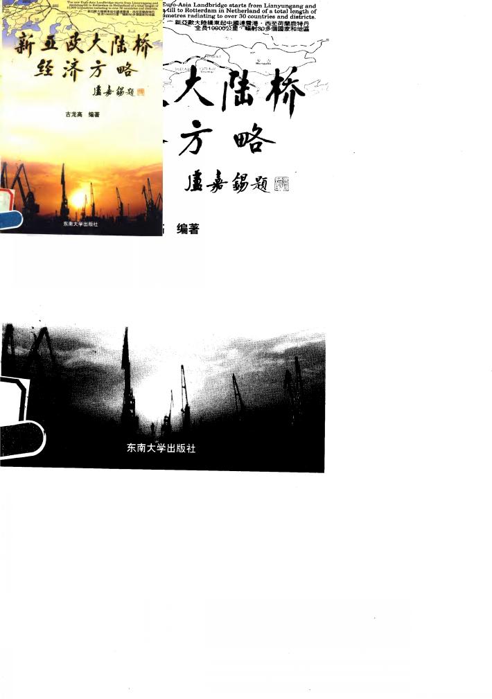 新亚欧大陆桥经济方略 封面