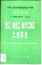 怒江-澜沧江-金沙江地区大地构造 封面