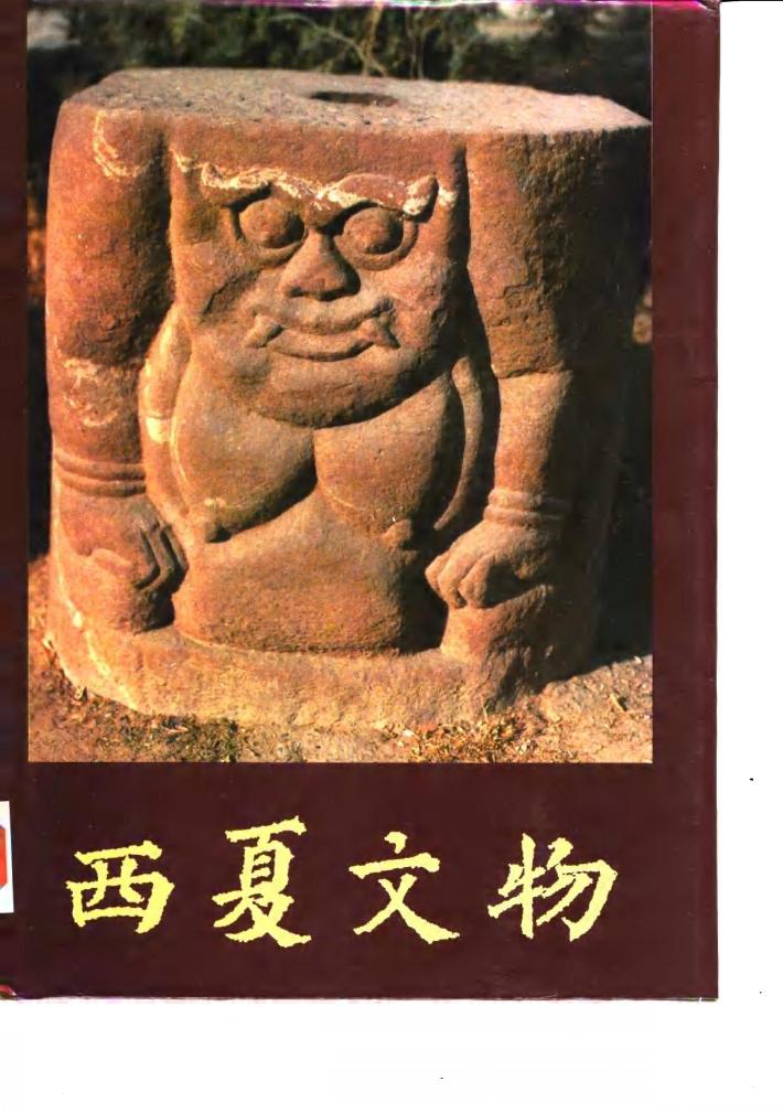 西夏文物 封面