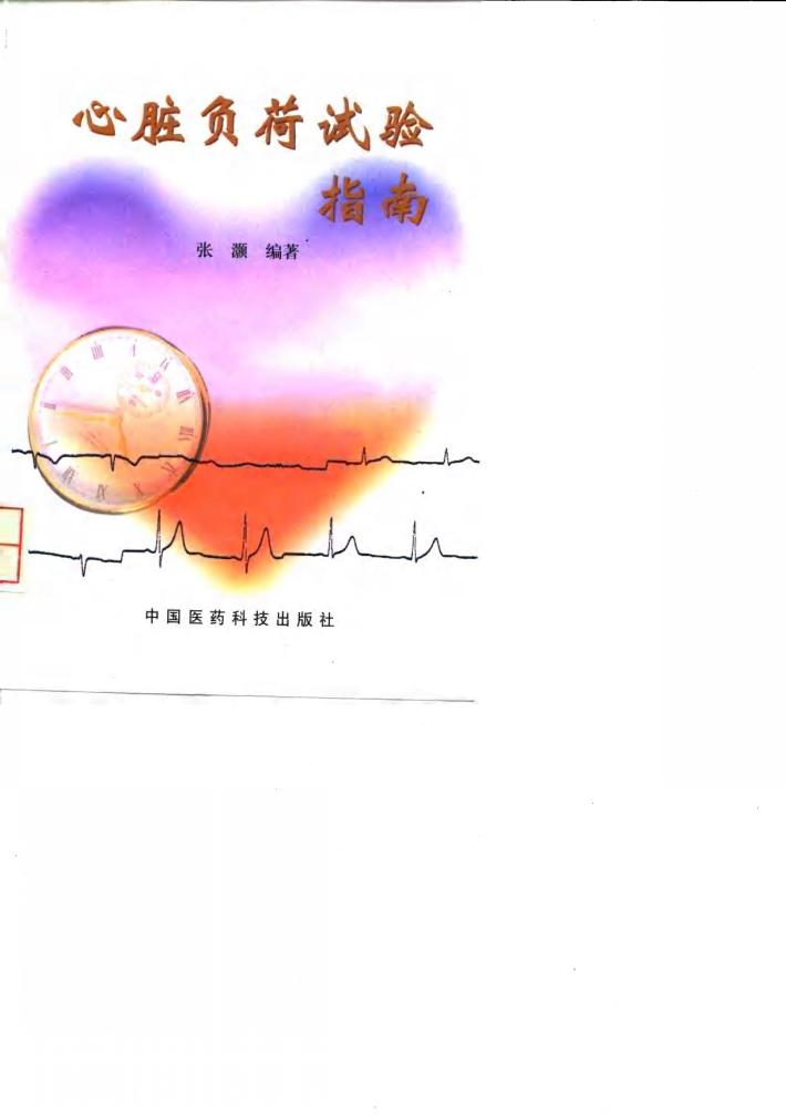 心脏负荷试验指南 封面