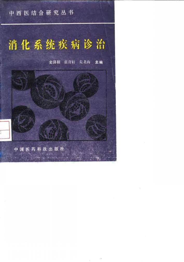 消化系统疾病诊治 封面