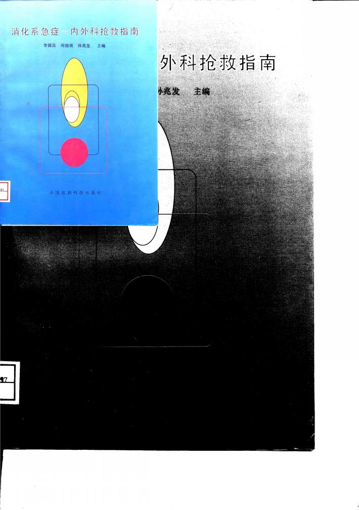 消化系急症  内外科抢救指南 封面