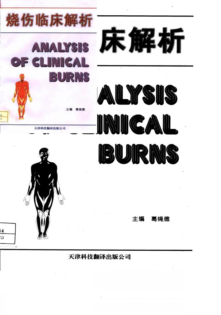 烧伤临床解析 封面