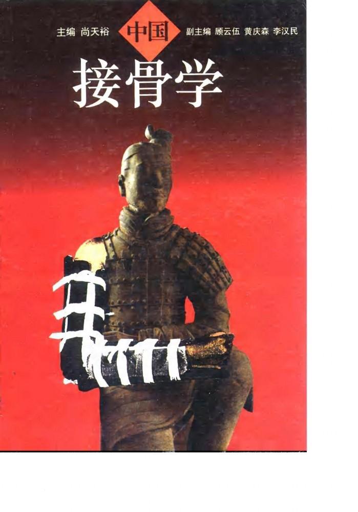 中国接骨学 封面
