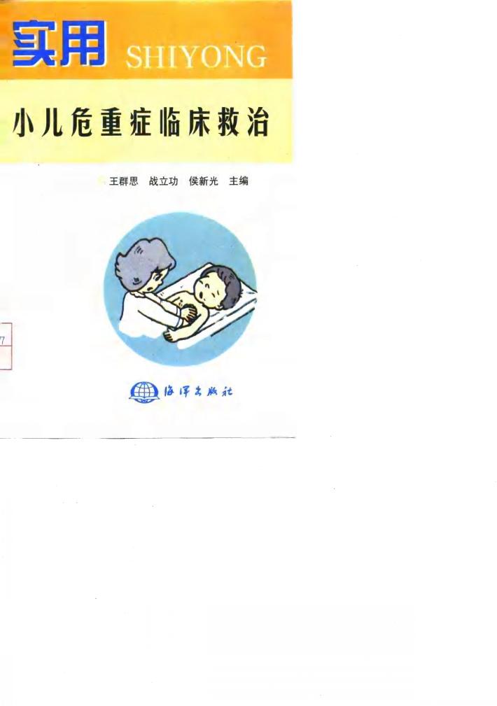 实用小儿危重症临床救治 封面