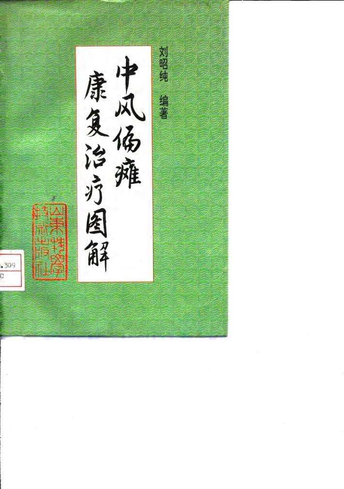 中风偏瘫康复治疗图解 封面