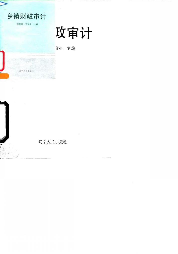 乡镇财政审计 封面