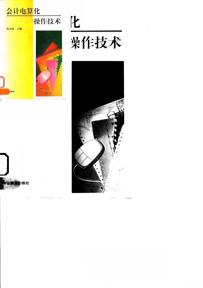 会计电算化操作技术 封面