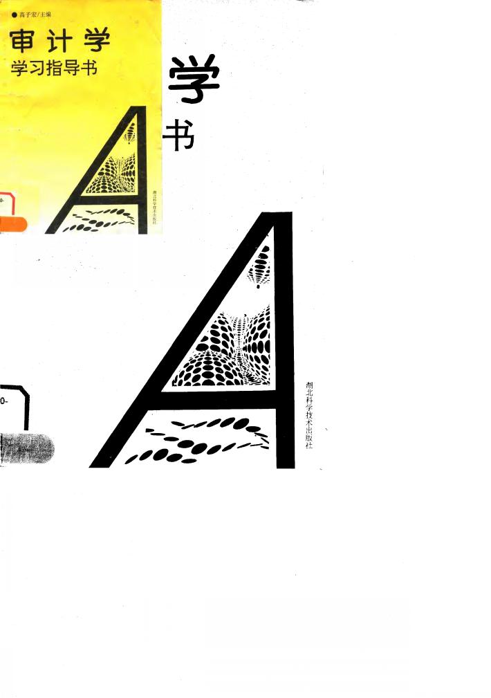 审计学学习指导书 封面