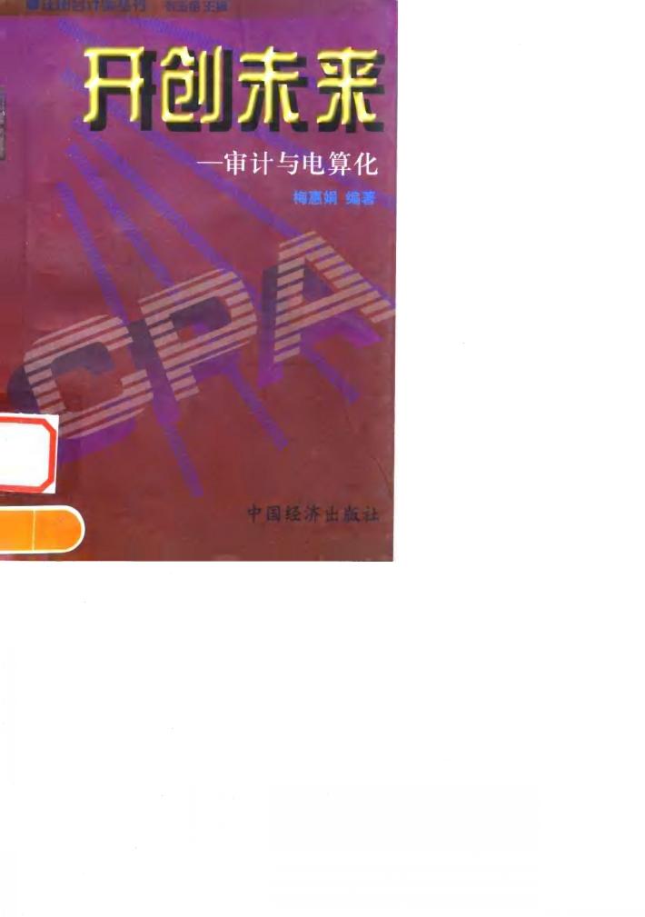 开创未来  审计与电算化 封面