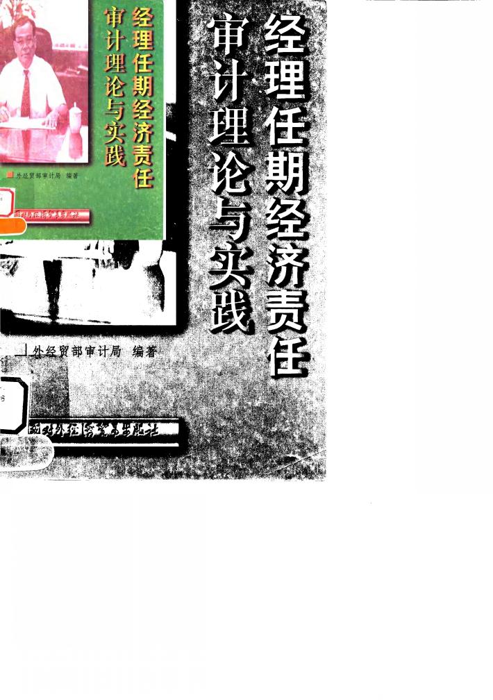 经理任期经济责任审计理论与实践 封面