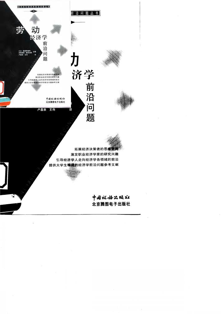 劳动经济学前沿问题 封面
