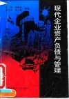 现代企业资产负债与管理 封面