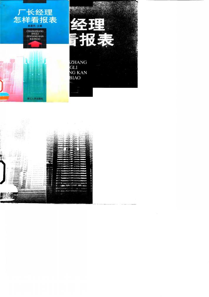 厂长经理怎样看报表 封面