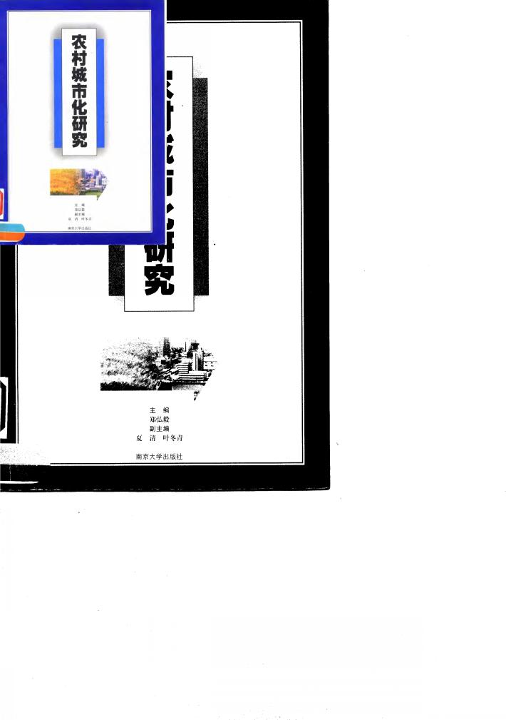 农村城市化研究 封面