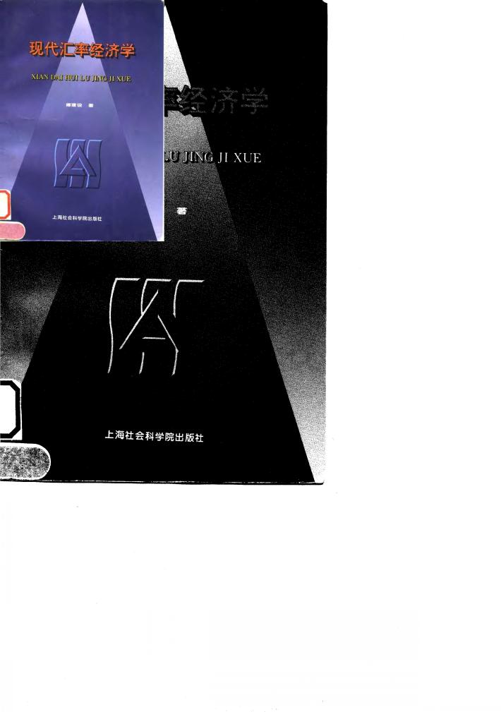 现代汇率经济学 封面