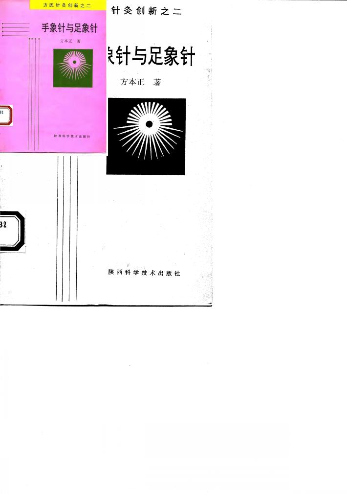手象针与足象针  方氏针灸创新之二 封面