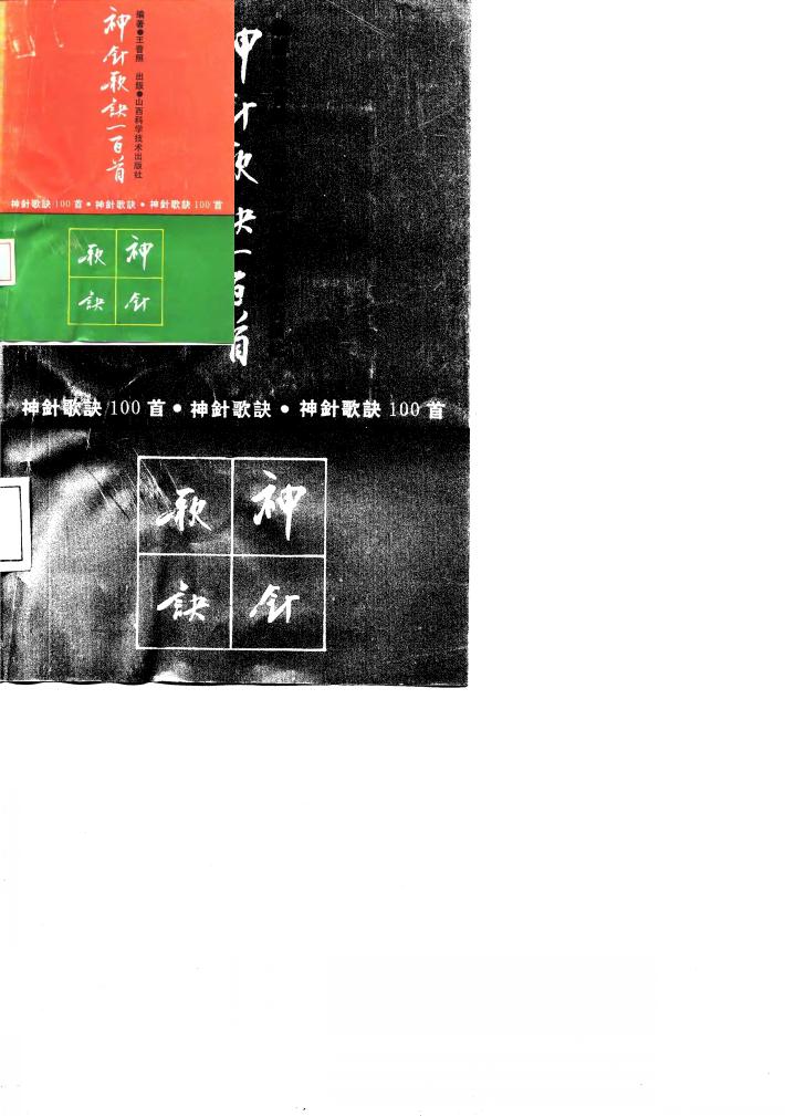 神针歌诀100首 封面