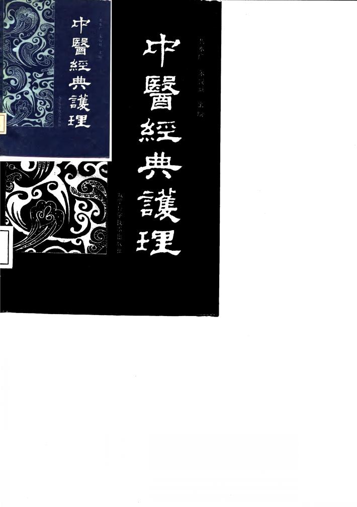 中医经典护理 封面