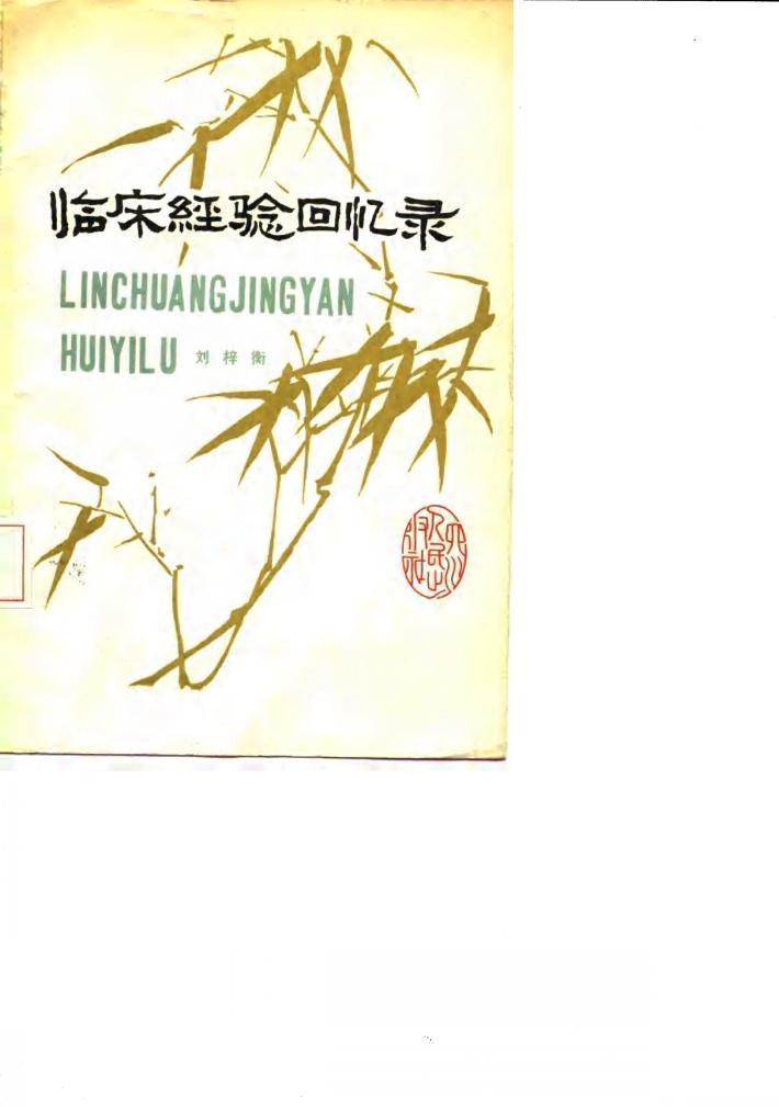 临床经验回忆录 封面