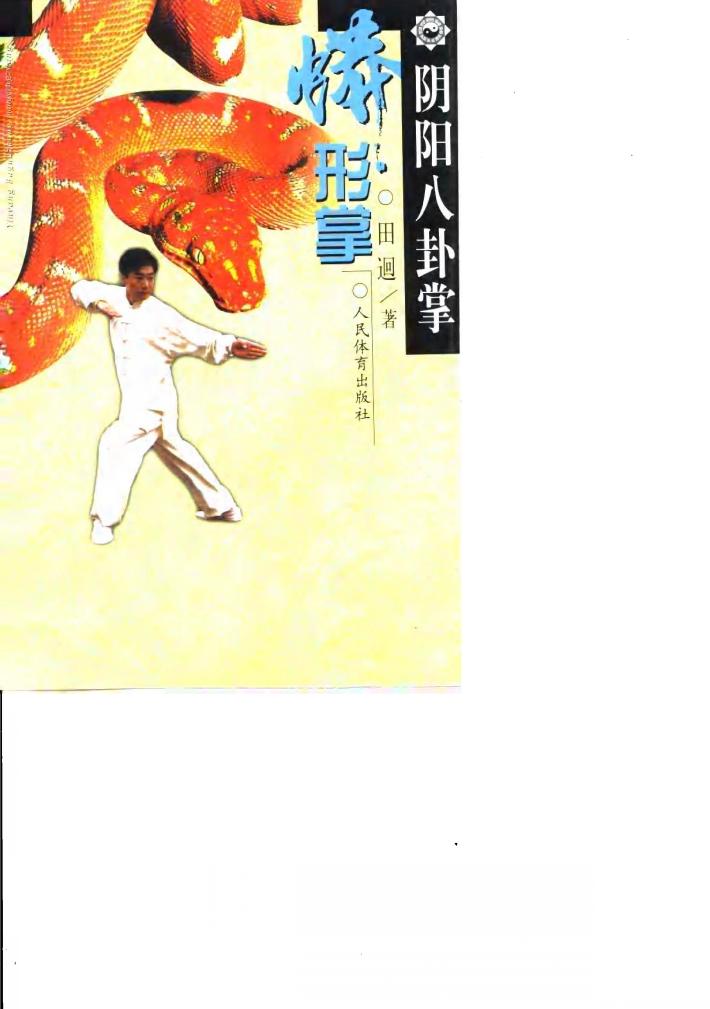 阴阳八卦掌  蟒形掌 封面