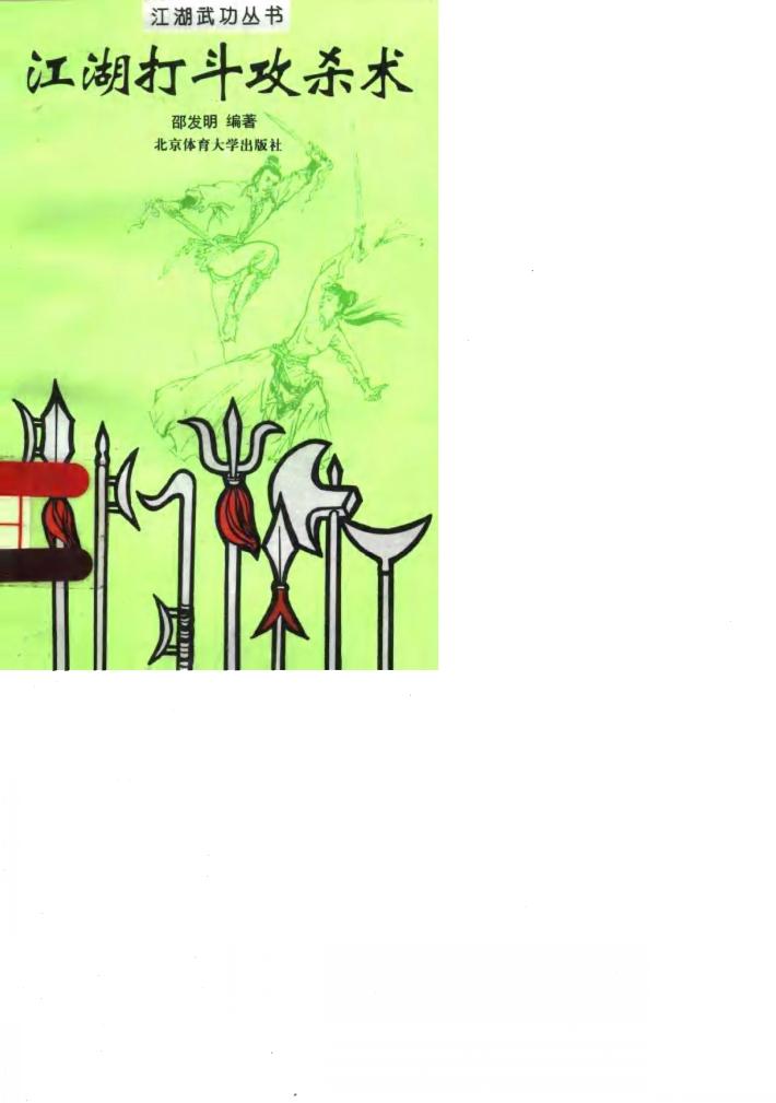 江湖打斗攻杀术 封面