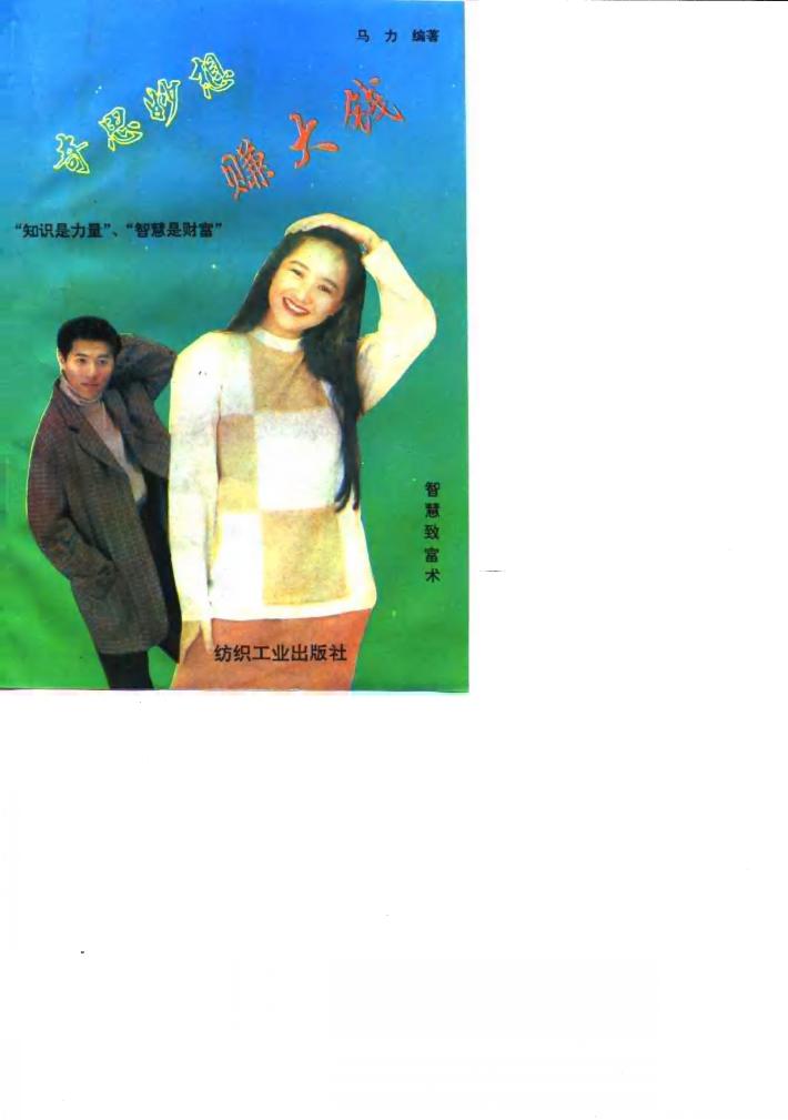 奇思妙想赚大钱  智慧致富术 封面