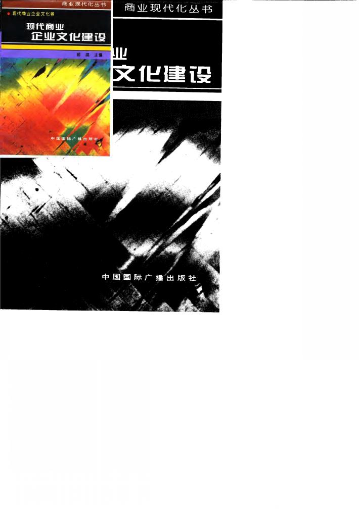 现代商业企业文化建设 封面