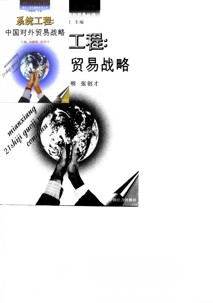 系统工程  中国对外贸易战略 封面