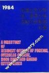 外加企业及华侨、港澳企业常驻代表机构名录  1984 封面