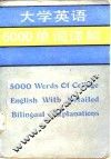 大学英语5000单词详解 封面