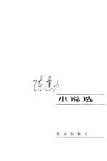 陈建功小说选 封面