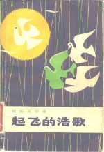 起飞的浩歌  报告文学集 封面