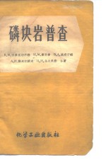 磷块岩普查 封面